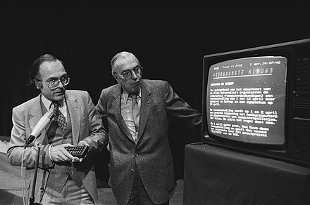 Teletext launch in Amsterdam, 1980