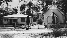 Proston Lutheran Church, ca. 1954 StateLibQld 1 201583 Proston Lutheran Church, ca. 1954.jpg