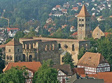 Stiftsruine hersfeld oben