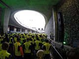 Stockholm Tunnel Run 2014, motionslopp över 10 km i Norra länken-tunnlarna innan öppning och invigning. 42 400 löpare deltog i loppet. Starten har gått för startgrupp fem av totalt 15 startgrupper.