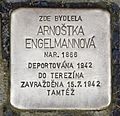 Stolperstein für Arnostka Engelmannová.JPG