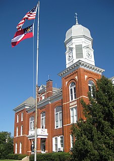 Taliaferro County Courthouse United States historic place