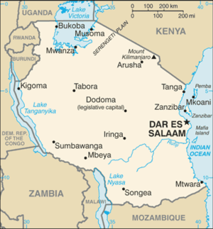 Outline Of Tanzania