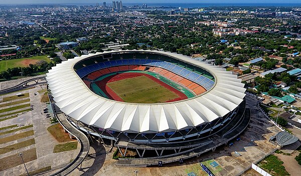 Image: Tanzania National Main Stadium Aerial