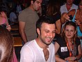 Tarkan in Vienna, 2006 with Hungarian fans