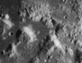 Lunar Orbiter 4 image of the Taurus-Littrow valley, with the landing site near center.