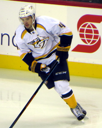 Beck during his tenure with the Predators. Taylor Beck 141031.PNG