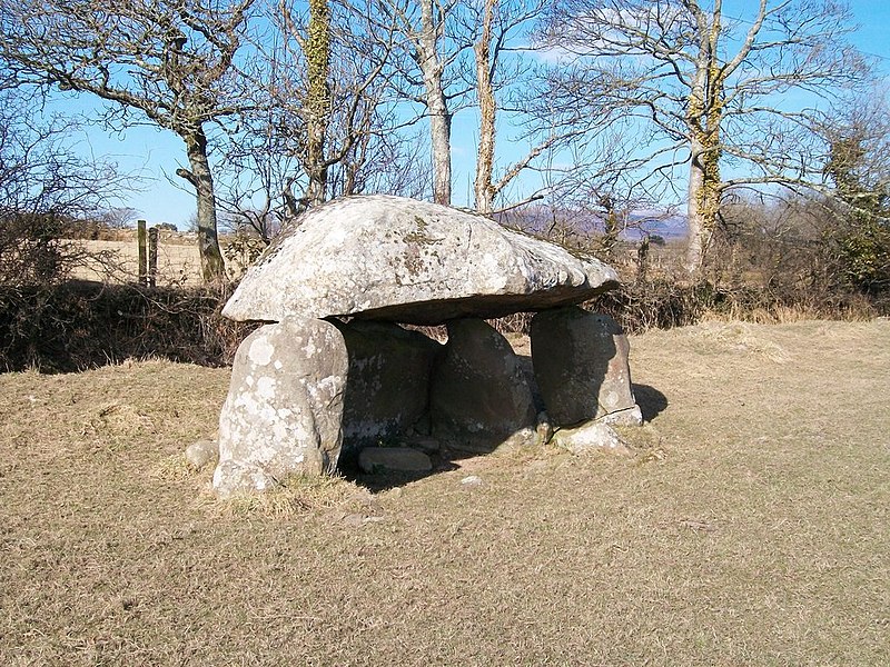 File:The Rhoslan Burial Chamber from the south-west - geograph.org.uk - 1762932.jpg