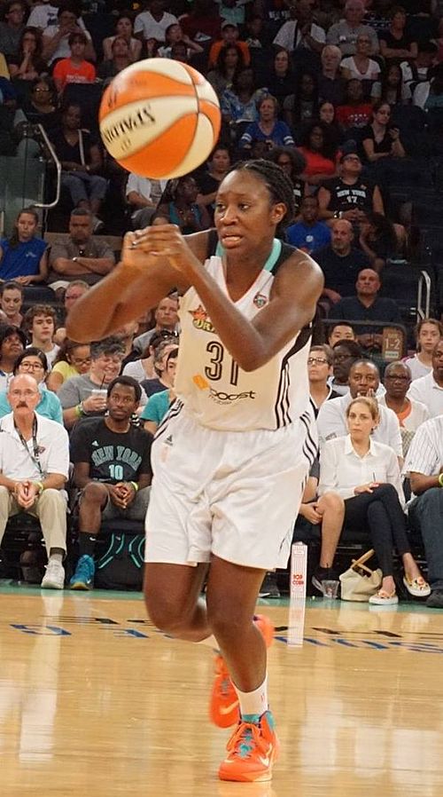 Charles with the New York Liberty in 2015