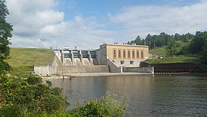 Tippy Dam on the Manistee River