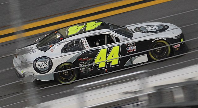 Tommy Joe Martins in the No. 44 at Daytona International Speedway in 2020.