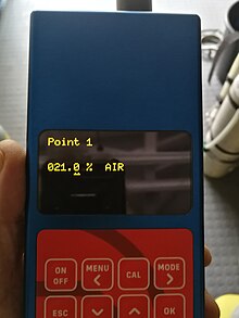 Trimix gas analyser showing 1 point oxygen calibration Trimix gas analyser showing 1 point calibration IMG 20210304 173544.jpg
