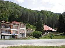 Motel Korab smešten u blizini nekadašnjeg sela Trnice