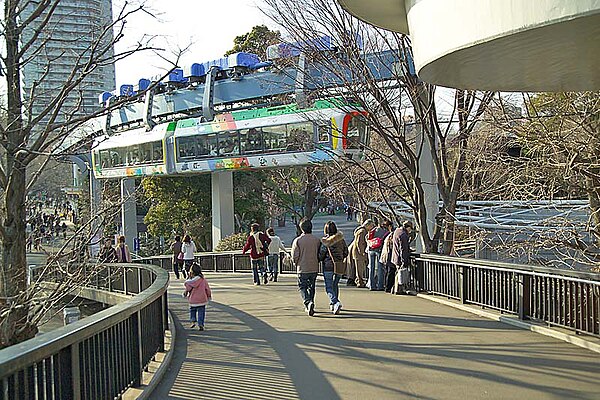 Toei Ueno Zoo Monorail in Tokyo
