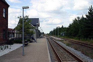 <span class="mw-page-title-main">Ulfborg railway station</span> Railway station in West Jutland, Denmark