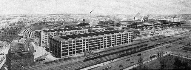 US&S head office located in Swissvale, Pennsylvania, as seen in 1929