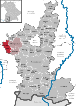 Kaart van Untrasried