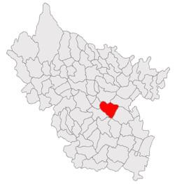 Location of Vadu Pașii