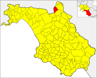 Valva (Campania): situs