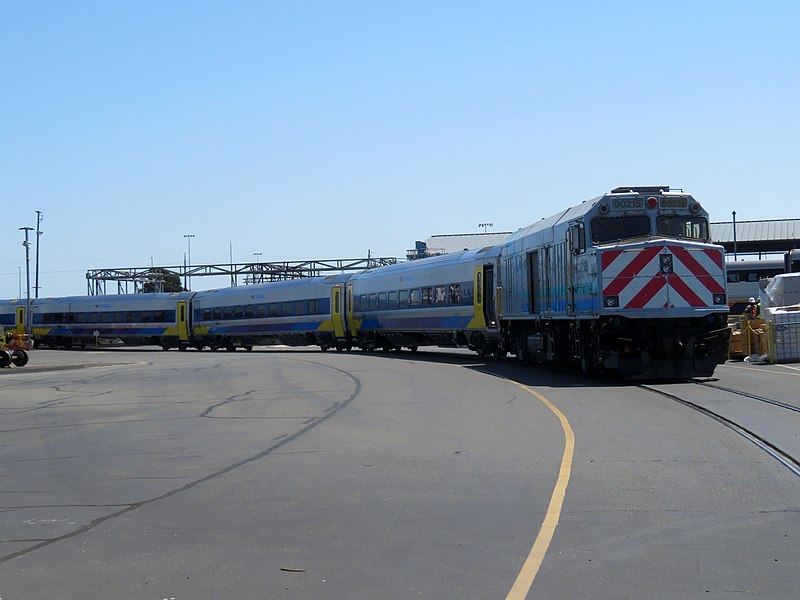 File:Venture test train at Oakland Maintenance Facility (4), July 2020.JPG