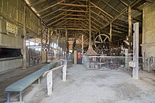 Interior of the Venus State Battery, 2015 Venus Mill Charters Towers (16229111760).jpg