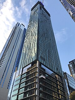 <span class="mw-page-title-main">Victoria One</span> Residential skyscraper in Melbourne, Victoria