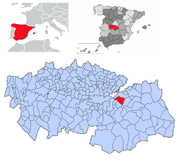 Villasequilla – Mappa