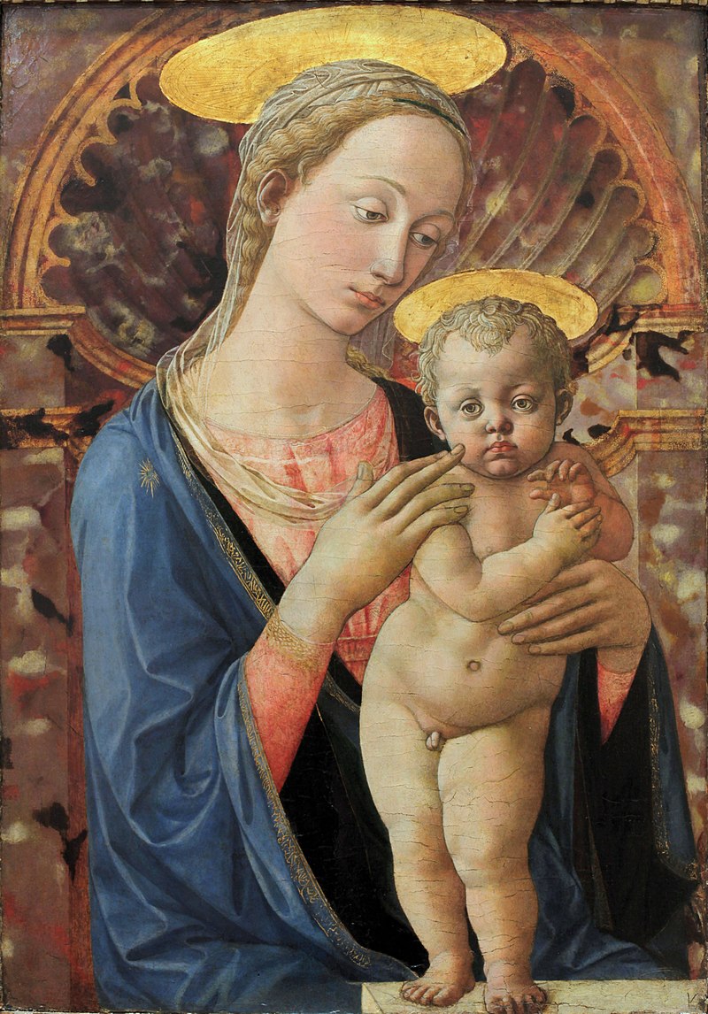 Virgin and child-Pesellino-MBA Lyon 1997-4-IMG 0280.jpg