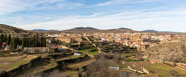 Панорама посёлка Агреда в Кастилии