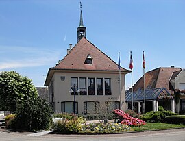 Das Rathaus in Wolgelsheim