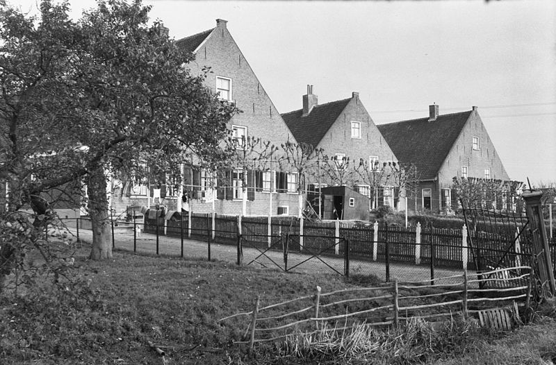 File:Voorgevels boerderij met leibomen ervoor - Oud-Alblas - 20398554 - RCE.jpg