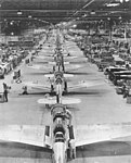 BT-13の生産工場、1943年。