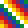 Flagge des Aymara-Volkes