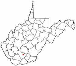Location of Beckley, West Virginia