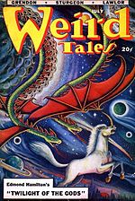 Weird Tales cover image for July 1948