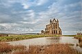 * Nomination: The Ruins of Whitby Abbey, England --Mdbeckwith 11:42, 10 May 2018 (UTC) * Review A very nice composition, but the whole photo needs perspective corrections. For example, the abbey leans a bit to the left --Michielverbeek 13:15, 10 May 2018 (UTC)