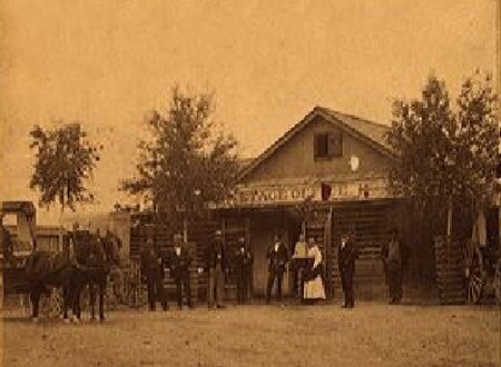 Grant's Stage Station, Wickenburg, 1873 or 1874