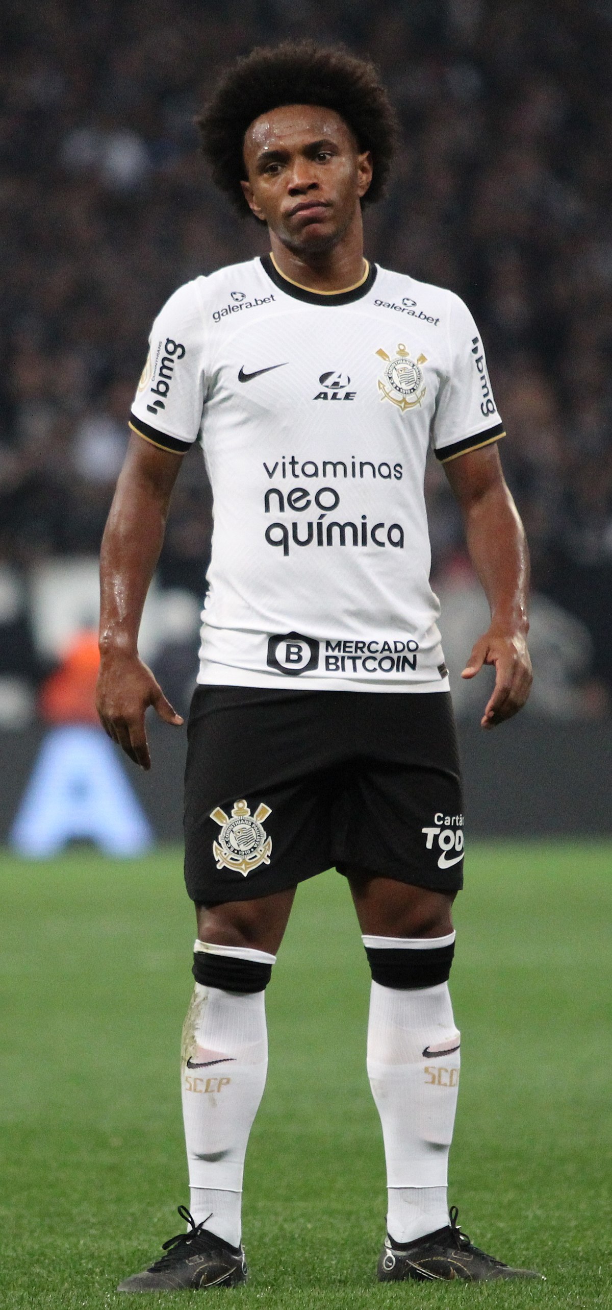 Quantos gols Willian tem pelo Corinthians em 2022?