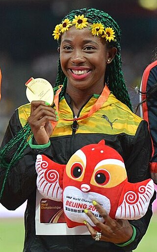 <span class="mw-page-title-main">Shelly-Ann Fraser-Pryce</span> Jamaican track and field sprinter (born 1986)