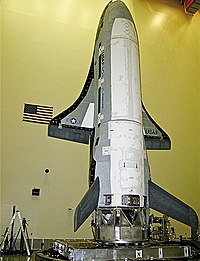 X-37B OTV-1 pirmsstata sagatavošanas laikā