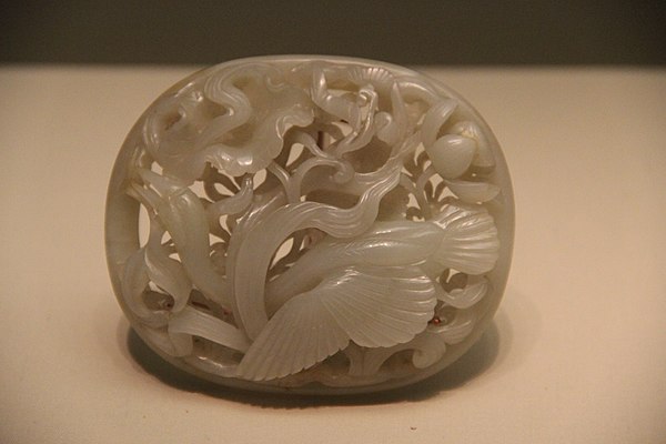 A Yuan dynasty jade swan