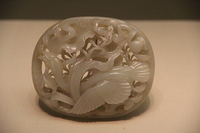 A Yuan dynasty jade swan