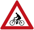 Zeichen 138 Radfahrer kreuzen