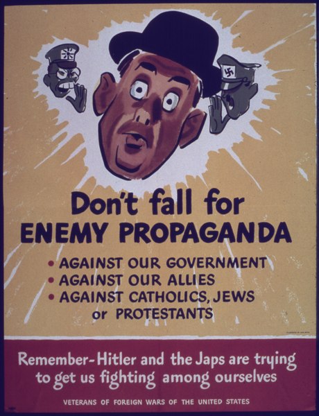 File:"Don't Fall for Enemy Propaganda" - NARA - 514139.tif