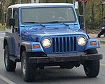 1997–2003 Jeep Wrangler TJ mit US-Stoßstangenecken