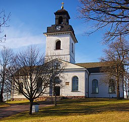 Åmåls kyrka i mars 2017