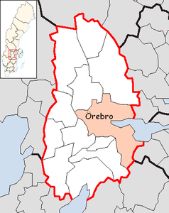 Örebro – Localizzazione