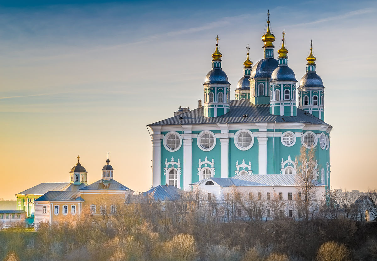 Успенский собор смоленск рисунки