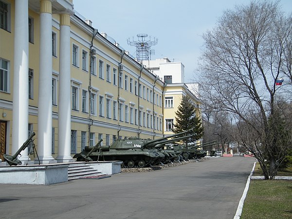 The Army headquarters at Ussuriysk