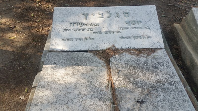 File:קבר יוסף ושרה סגלביץ.jpg